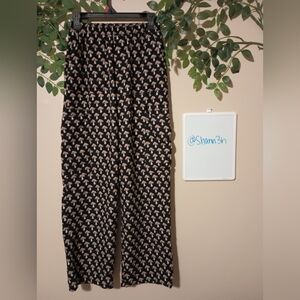 Mushroom Corduroy Loose Fitting Pants